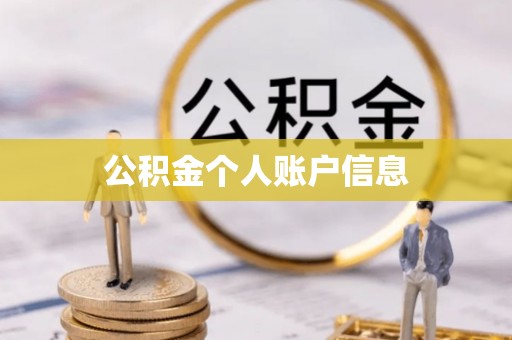 七星公积金个人账户信息