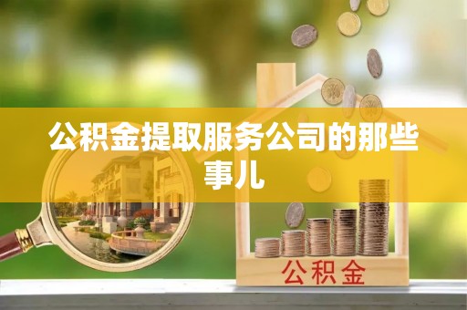 七星公积金提取服务公司的那些事儿