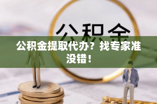 七星公积金提取代办？找专家准没错！